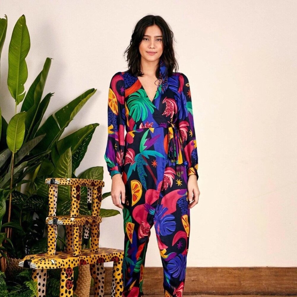 Farm Rio Mystic Jungle Jumpsuit - NWT